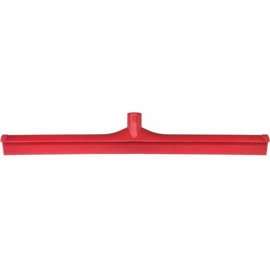 Sparta 24" Single-Blade Floor Squeegee - Rubber, Thermoplastic Rubber (TPR) Blade - 3.5" Height x 1" Width x 24" Length