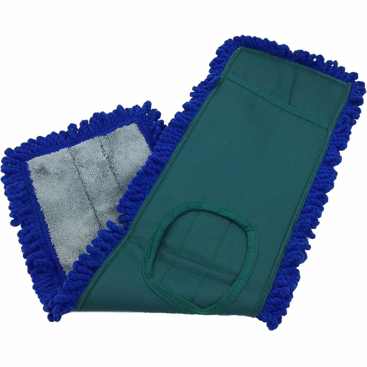Genuine Joe Fringed Dust Mops - Looped Ends, Machine Washable, Reusable, Launderable - Multi - 48 / Carton