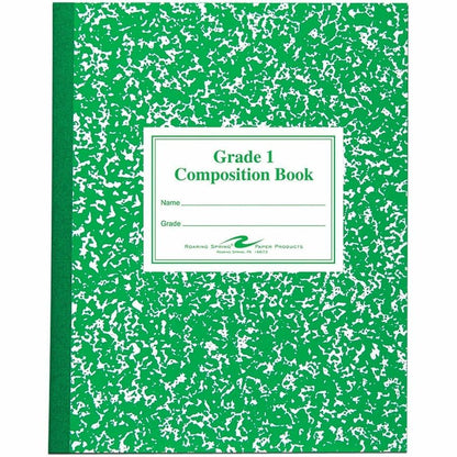 Roaring Spring First-grade Composition Books - 50 Sheets - 100 Pages - Sewn/Tapebound - Both Side Ruling Surface - Ruled