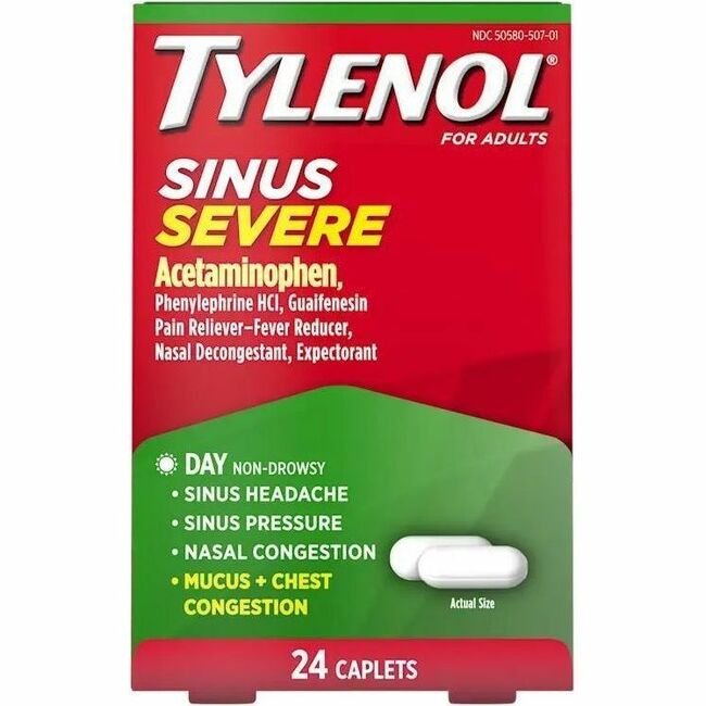 Tylenol Sinus Severe Daytime Caplets