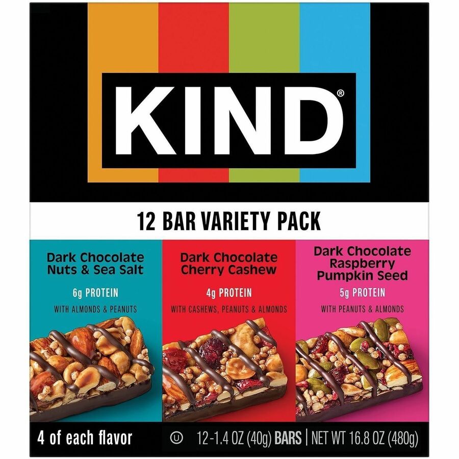 KIND Fruit & Nut Bars - Gluten-free, Individually Wrapped, Low Glycemic