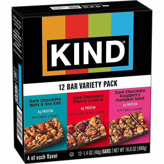 KIND Fruit & Nut Bars - Gluten-free, Individually Wrapped, Low Glycemic