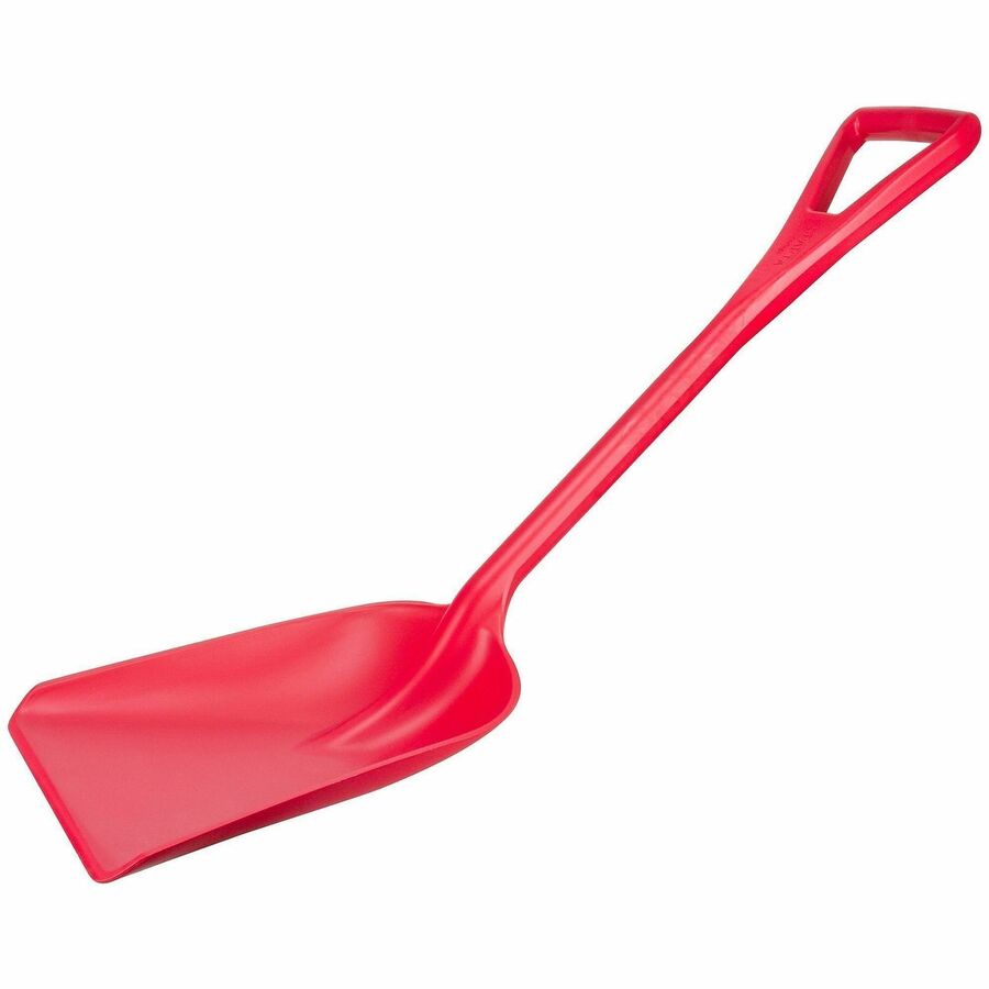 Carlisle Food Service Sanitary Shovel - 36.2" Length - Red - Plastic, Polypropylene - 3 lb