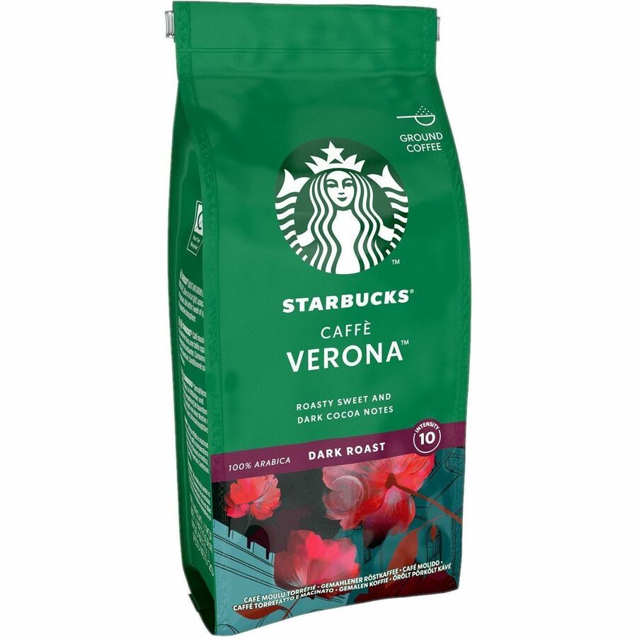 Starbucks Ground Caffe Verona Dark Roast Ground Coffee - Compatible with Drip-coffee Brewer - Dark - Ground - Caffé Vero