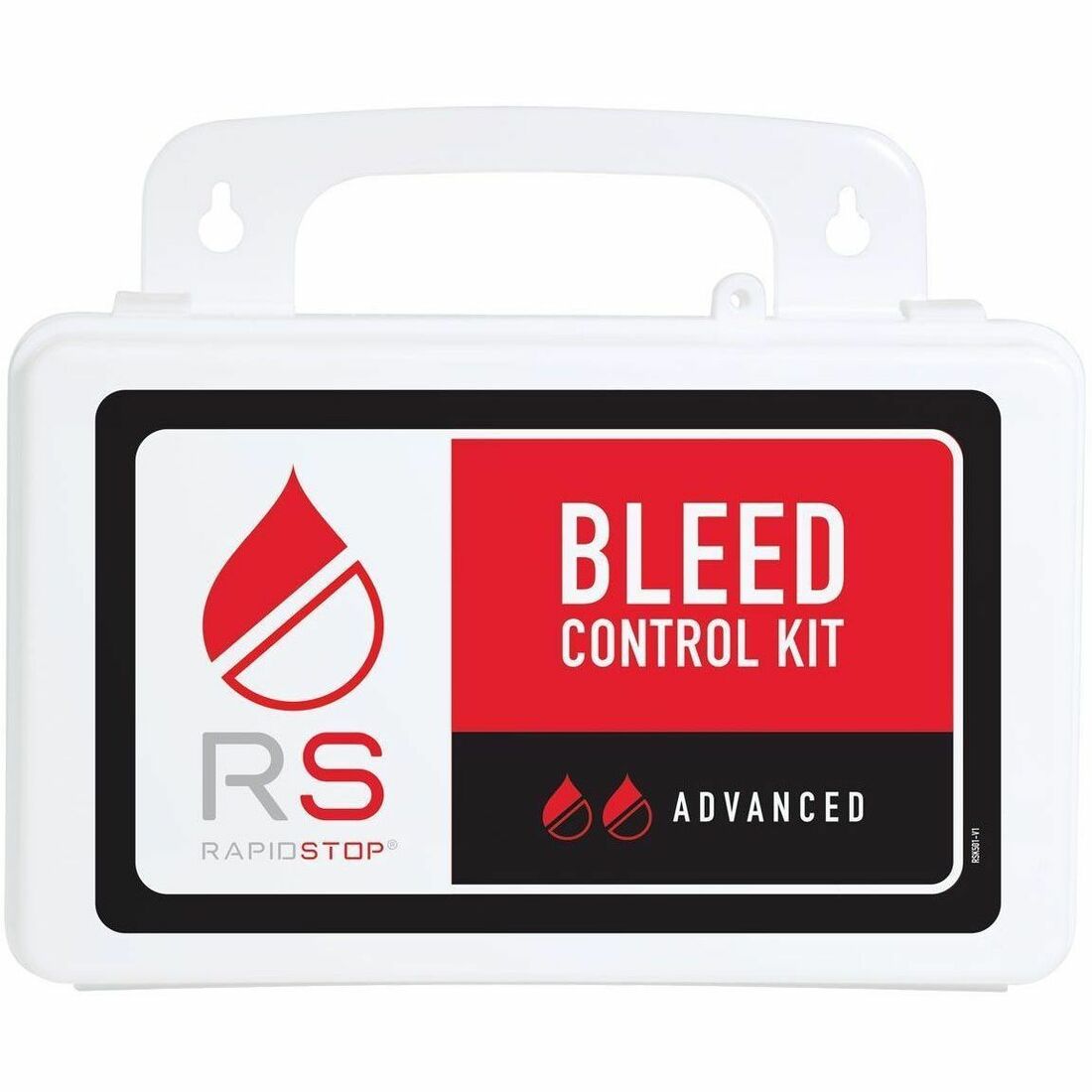 Aero RapidStop Bleed Control Kit - 11 x Piece(s) - 5.5" Height x 3" Width8.5" Length - Plastic Case - White, Red, Black 