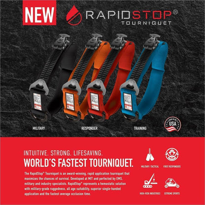 Aero RapidStop Tourniquet - Orange - 1 Each