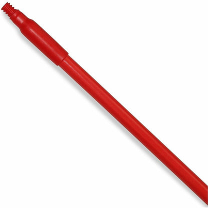 Carlisle 60" Fiberglass Broom Handle - 60" Length x 0.75" Diameter - Red - Fiberglass, Polyester