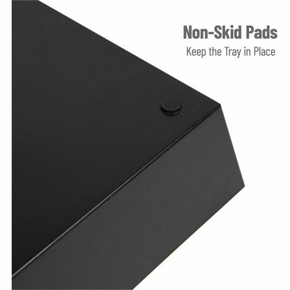 Mind Reader 5-Compartment Snack Organizer - 5 Compartment(s) - Lightweight - Black