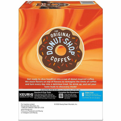 The Original Donut Shop® K-Cup Brown Butter Brownie Coffee - Compatible with Keurig Brewer - K-Cup - Brown Butter Browni