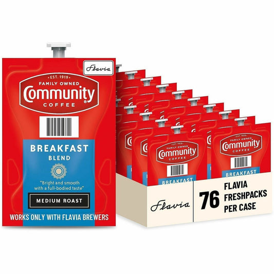 Lavazza Freshpack Breakfast Blend Coffee - Medium - Freshpack - Breakfast Blend