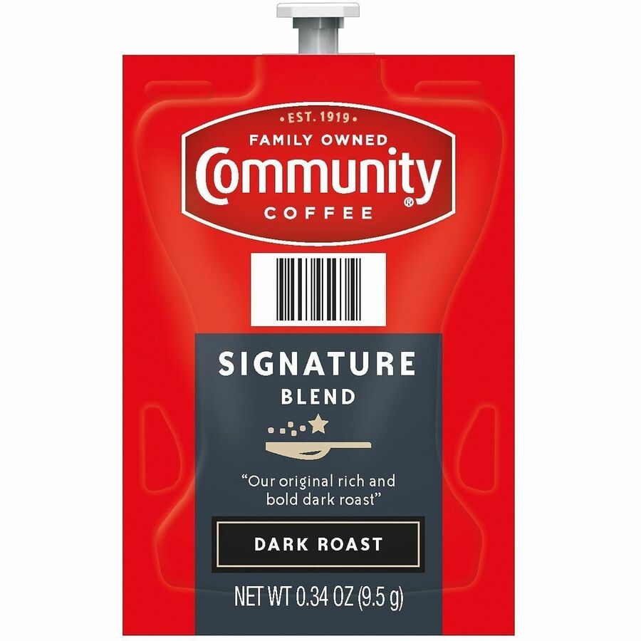 Lavazza Freshpack Community Coffee Signature Blend - Dark - Freshpack - Signature Blend