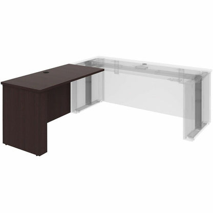 Lorell Essentials Sit-Stand Return Shells - 27.5" Height x 47.3" Width x 23.6" Depth - Material: Laminate, Wood - Finish