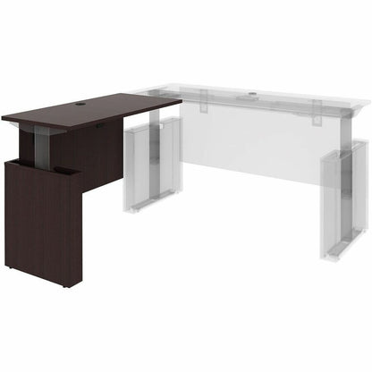 Lorell Essentials Sit-Stand Return Shells - 27.5" Height x 47.3" Width x 23.6" Depth - Material: Laminate, Wood - Finish