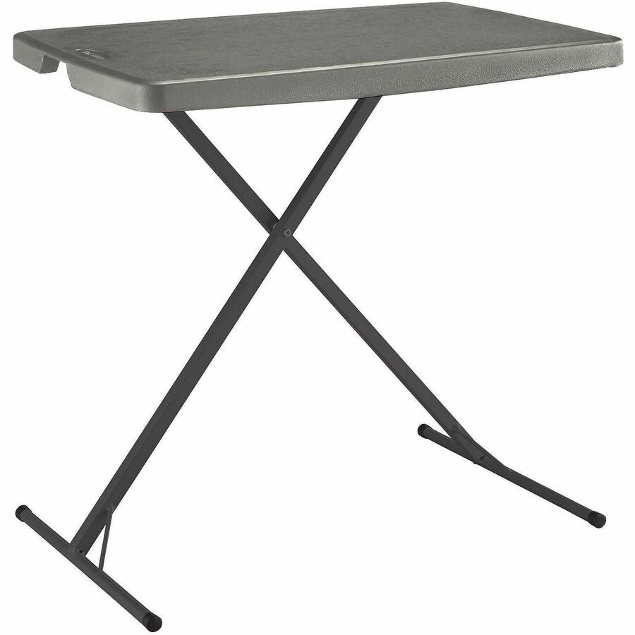 Lorell Table Tray - 150 lb Capacity - Height Adjustable - 1.50" Table Top Thickness - 26.80" Height x 26" Width x 18" De