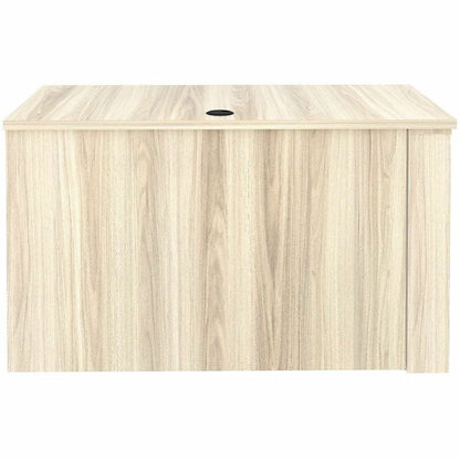 Lorell Essentials Sit-Stand Return Shells - 27.5" Height x 47.3" Width x 23.6" Depth - Material: Laminate, Wood - Finish