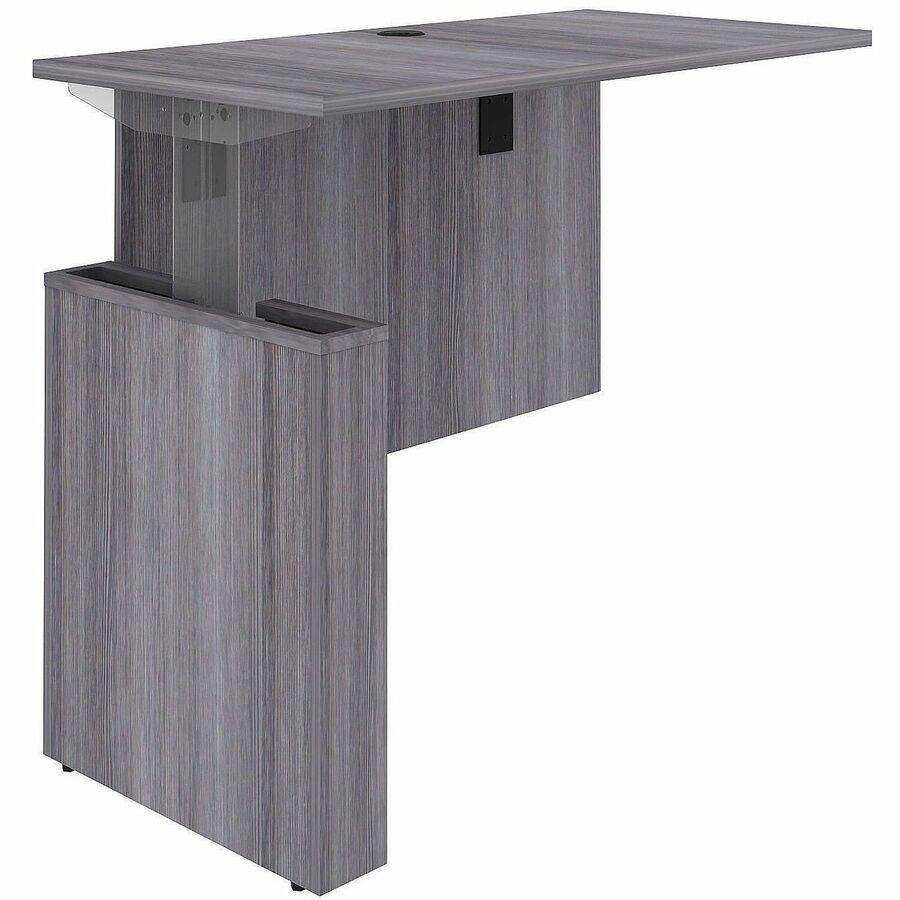 Lorell Essentials Sit-Stand Return Shells - 27.5" Height x 47.3" Width x 23.6" Depth - Material: Laminate, Wood - Finish