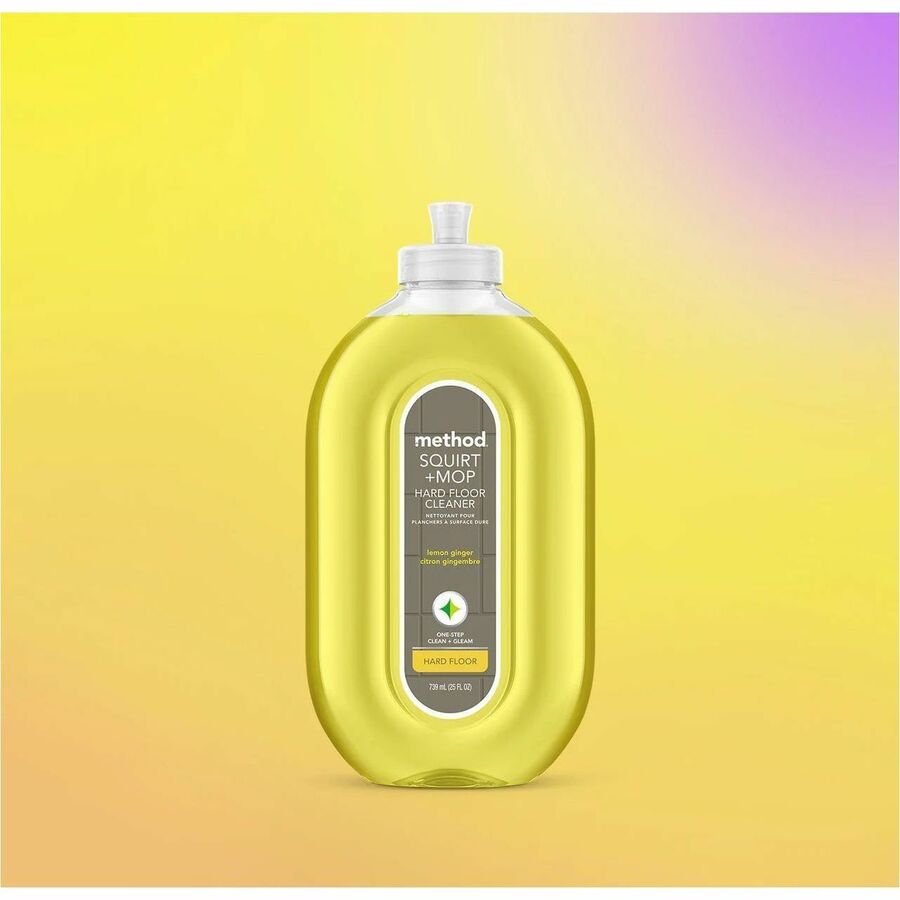 Method Squirt + Mop Lemon Floor Cleaner - For Floor, Linoleum Floor, Vinyl Floor, Laminate Floor, Hard Floor - Spray - 2