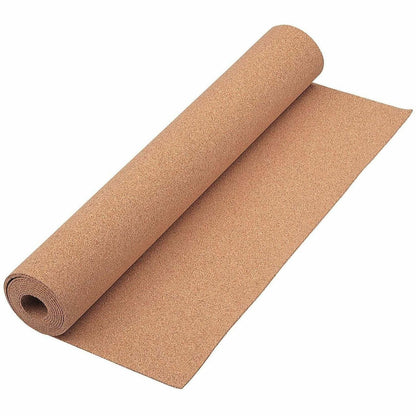 Quartet 24" Cork Roll - 24" Board Width x 60 mil Board Depth - Brown Natural Cork Surface - 1 Each