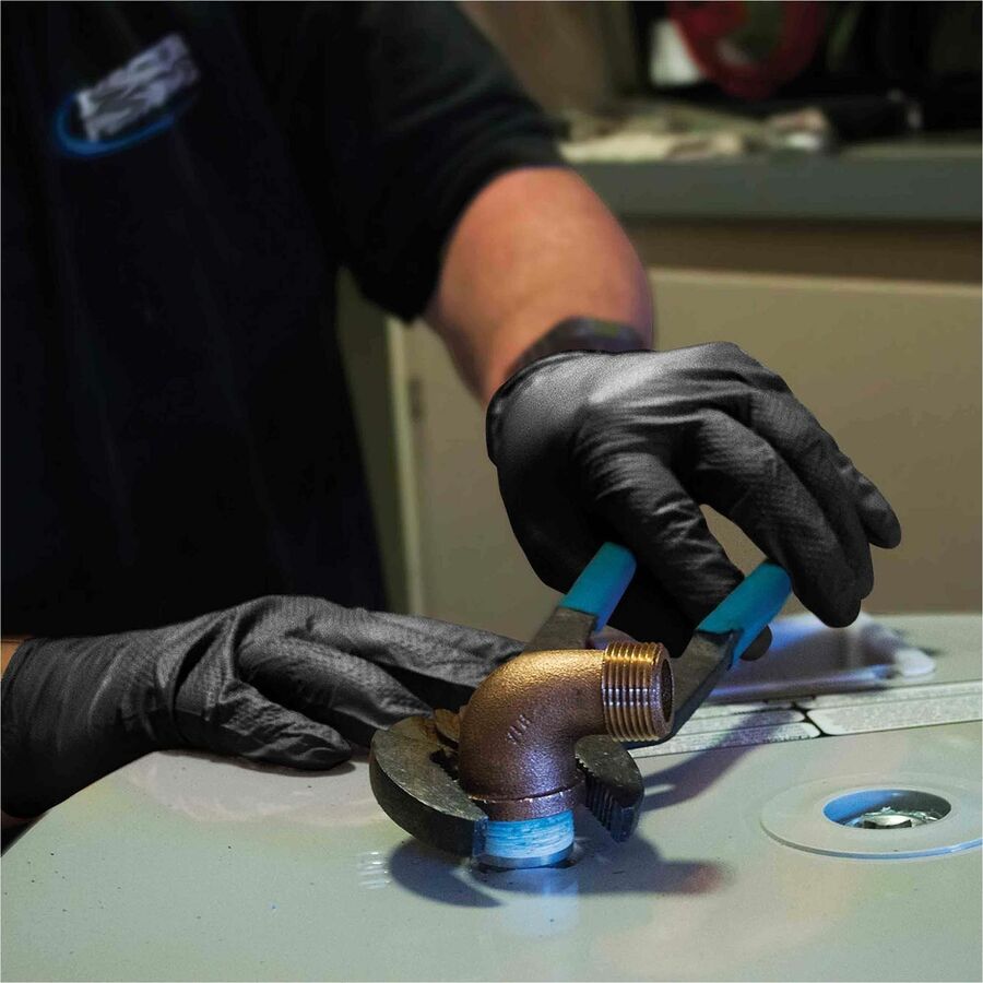 Gloveworks Powder-Free Industrial RDT Nitrile Gloves - 6 mil Thickness x 18.26" Glove Length - Liquid, Dirt, Grime Prote