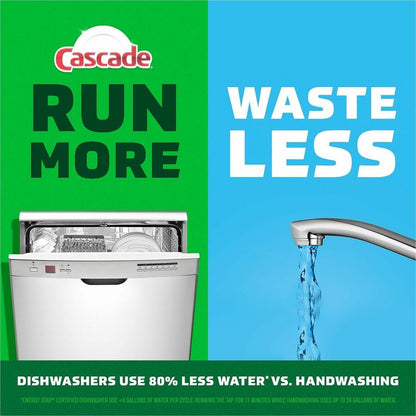 Cascade Platinum Plus ActionPacs - For Dish, Dishwasher, Glassware, Pot, Pan - Pod - 4 / Carton