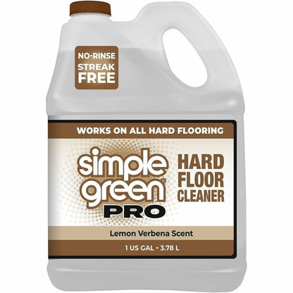 Simple Green PRO Hard Floor Cleaner - For Multi Surface - Ready-To-Use - 128 fl oz (4 quart) - Lemon Verbena Scent
