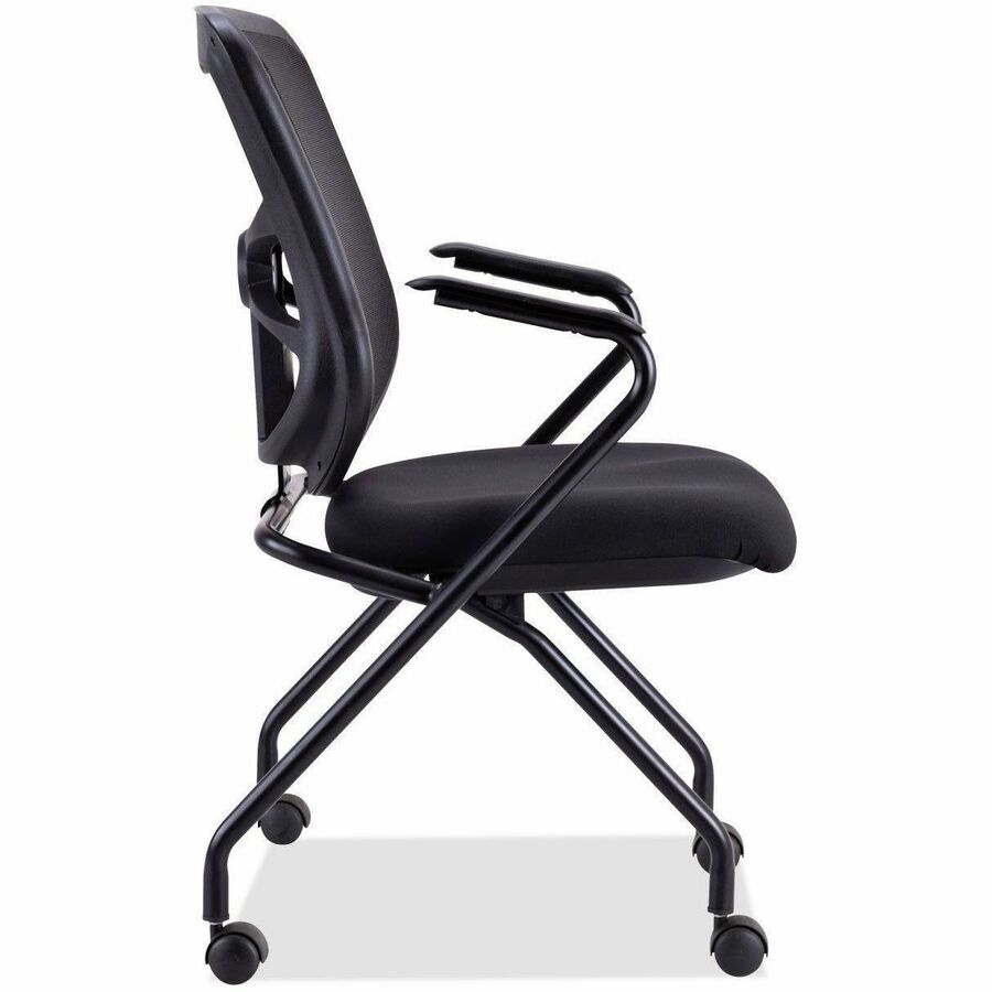 Alera Elusion Chair - Black Seat Color - Fabric Seat Material - Black Back Color - Mesh Back Material - Black Frame Colo