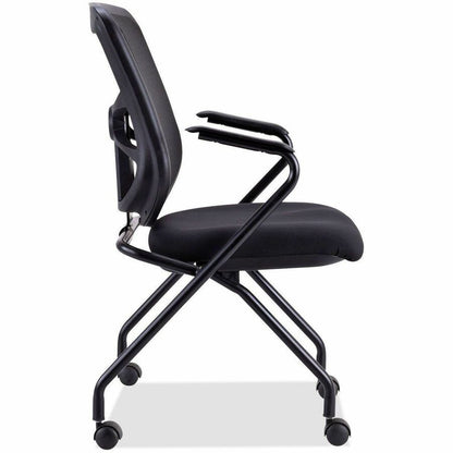 Alera Elusion Chair - Black Seat Color - Fabric Seat Material - Black Back Color - Mesh Back Material - Black Frame Colo
