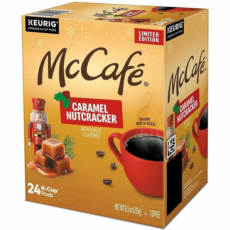 McCafe K-Cup Caramel Nutcracker - Compatible with Keurig K-Cup Brewer - K-Cup - Caramel Nutcracker