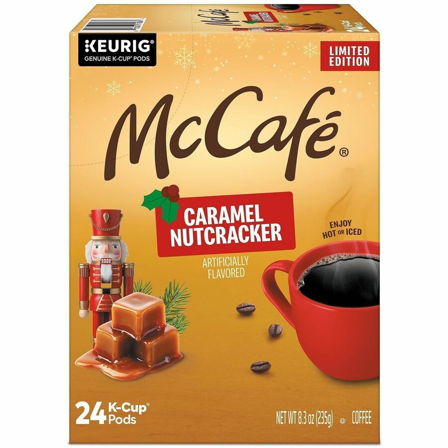McCafe K-Cup Caramel Nutcracker - Compatible with Keurig K-Cup Brewer - K-Cup - Caramel Nutcracker