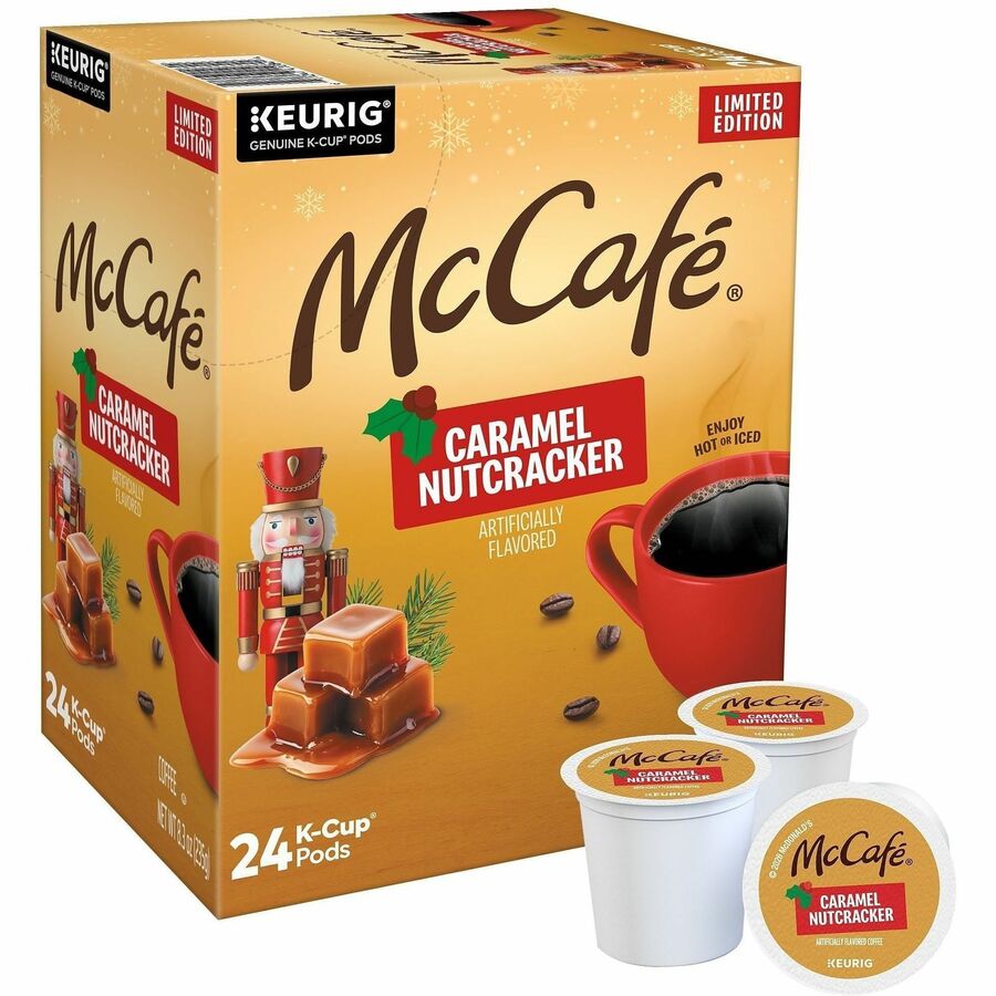 McCafe K-Cup Caramel Nutcracker - Compatible with Keurig K-Cup Brewer - K-Cup - Caramel Nutcracker