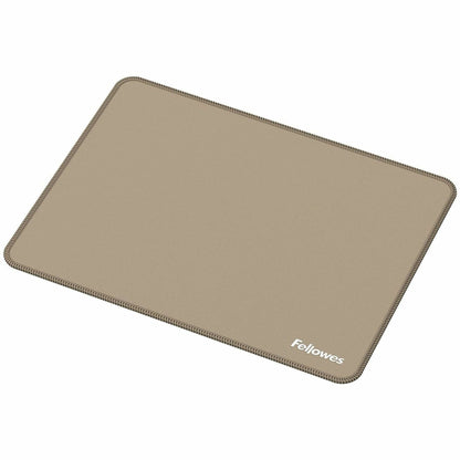 Fellowes Breyta XL Mousepad - Sand - 0.09" Height x 11.02" Width x 8.26" Depth - Sand - Rubber, Polyester - 1 Each