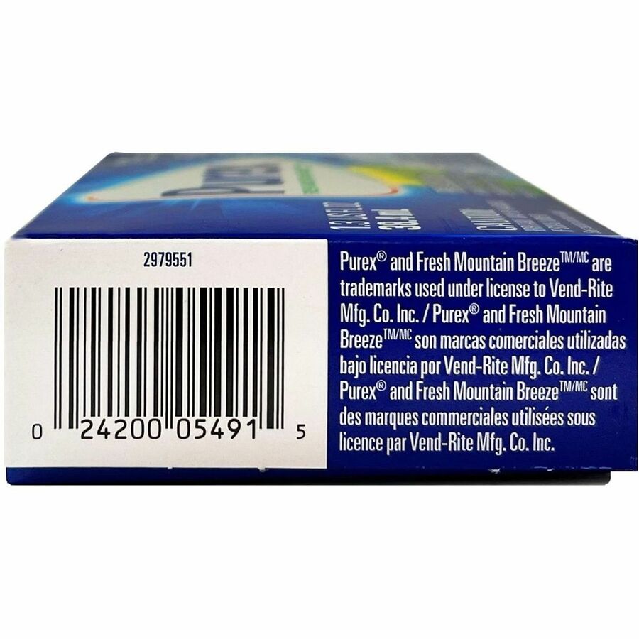 Purex Single-Use HE Liquid Laundry Detergent - For Multipurpose - Liquid - 1.3 fl oz (0 quart) - Fresh Mountain Breeze S