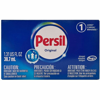 Persil Single-Use Original HE Liquid Laundry Detergent - For Multipurpose - Liquid - 1.3 fl oz (0 quart) - Classic, Fres