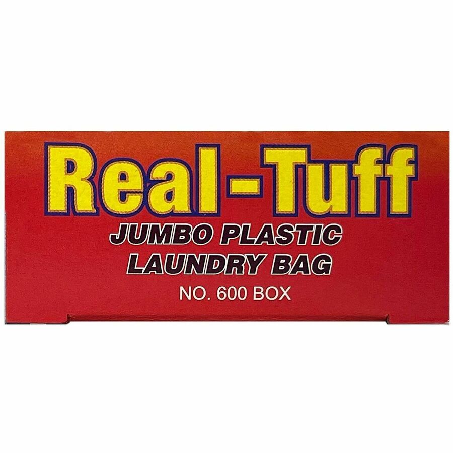 Real-Tuff #650 Vend-Box Laundry Bags - 44" Length x 27" Width - Blue - Plastic - Laundry, Multipurpose