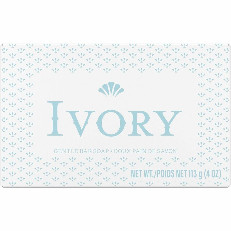 Ivory Bar Soap - Original Scent - 4 oz - Dirt Remover - Skin - White - Paraben-free, Phthalate-free