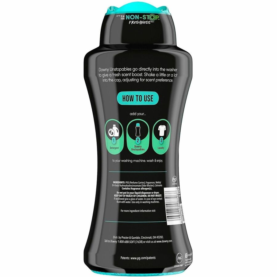 Unstopables Unstopables In-Wash Scent Booster - For Laundry, Fabric, Washing Machine, Clothes, Multipurpose - Fresh, Cle