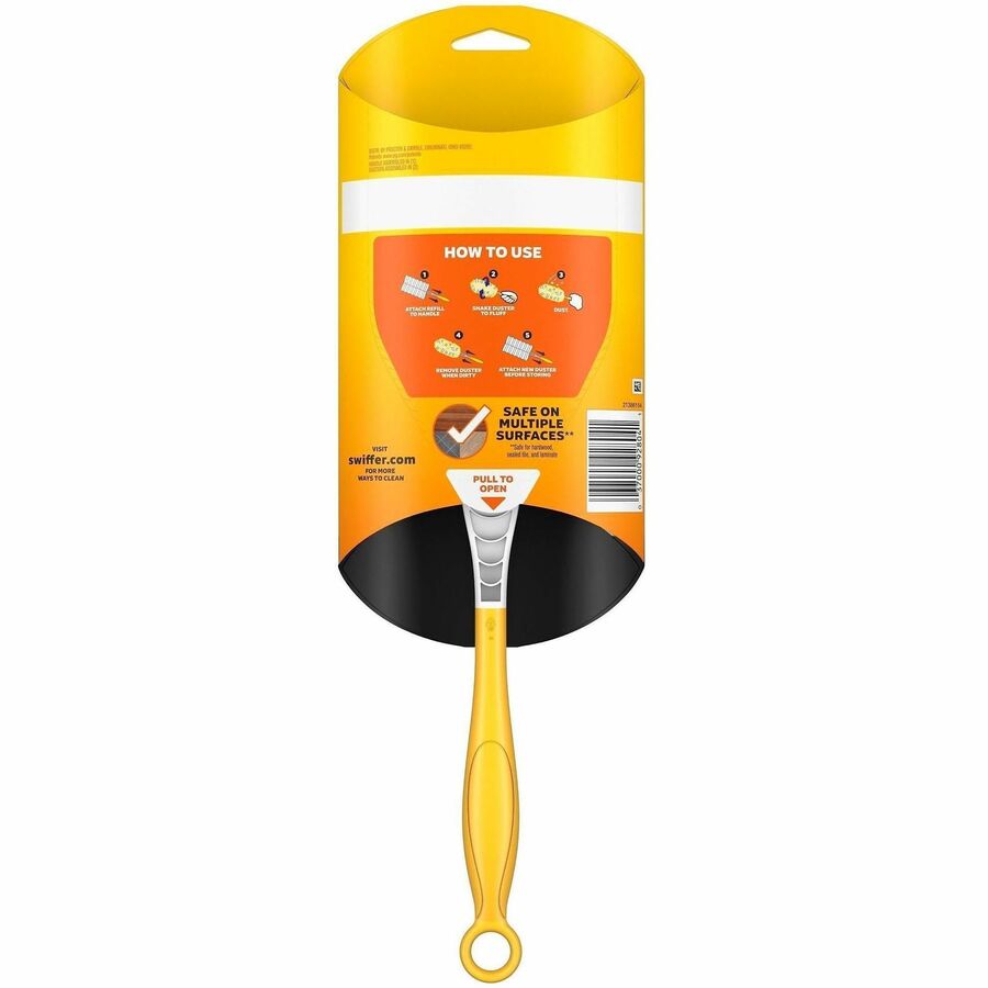 Swiffer Heavy-Duty Dust Kit - Fiber Bristle - Yellow