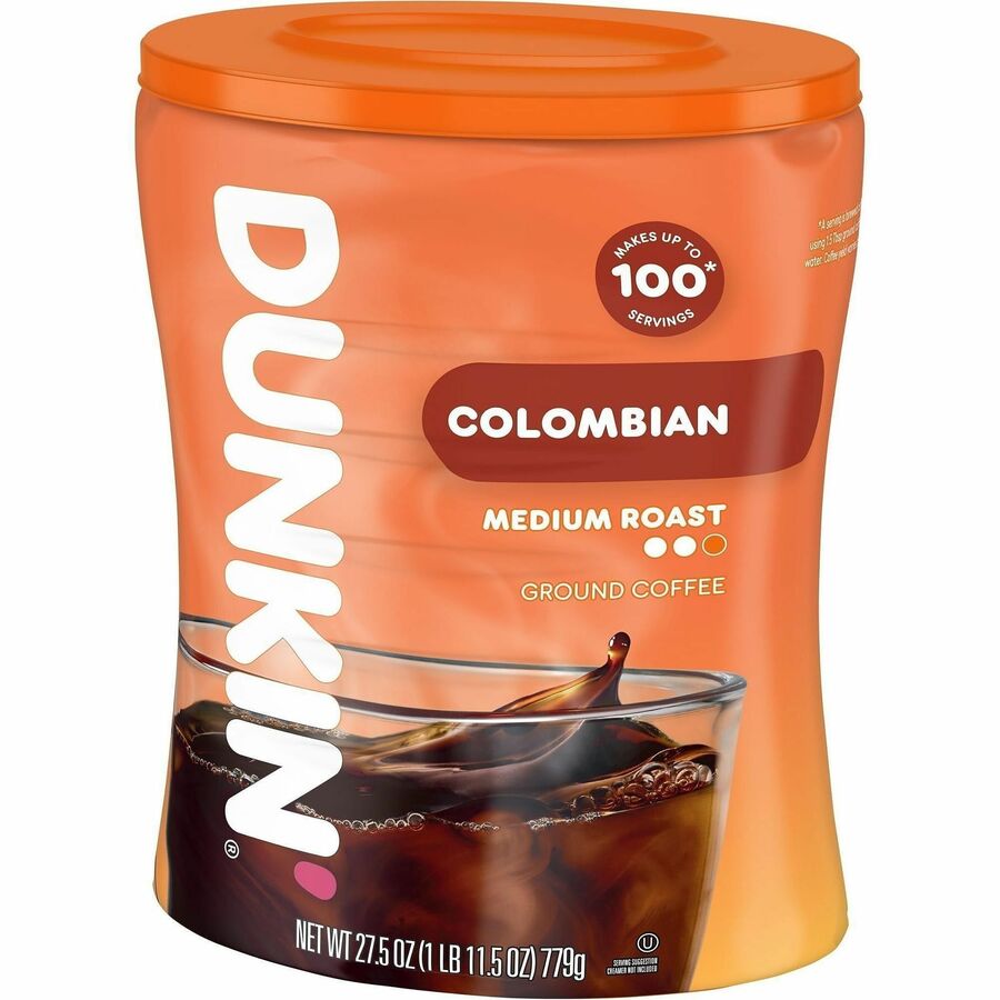 Dunkin' Donuts Ground Colombian Coffee - Medium - Ground - Colombian