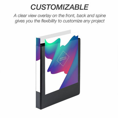 Samsill Light-Duty 3-Ring Binders - 1" Binder Capacity - Letter - 8 1/2" x 11" Sheet Size - 200 Sheet Capacity - 3 Ring 