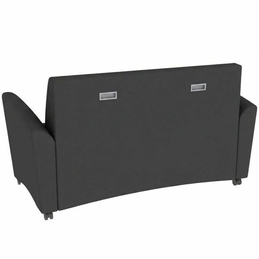 Learniture Shapes Series II Common Area Sofa - 48.50" Seat Width - Wood Frame - 60" x 29" x 26" Overall Dimension - Foam