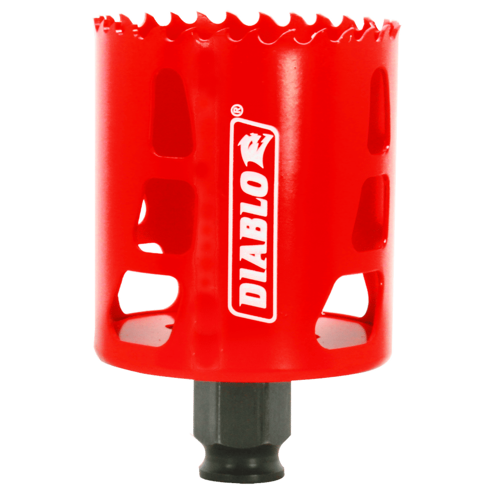 Diablo Snap-Lock Plus 2-3/8 in. Bi-Metal 2-3/8 in. L Hole Saw Arbor Included