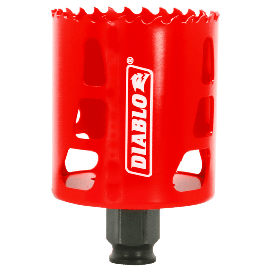Diablo Snap-Lock Plus 2-3/8 in. Bi-Metal 2-3/8 in. L Hole Saw Arbor Included