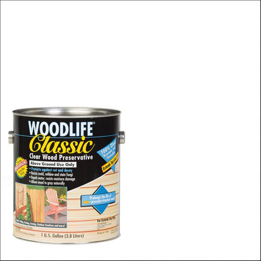 Wolman Woodlife Clear Fully-Transparent Water-Based Wood Preservative 1 gal