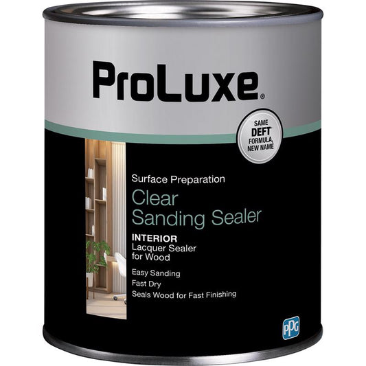 ProLuxe Smooth Clear Oil-Based Alkyd Lacquer Sanding Sealer 1 qt