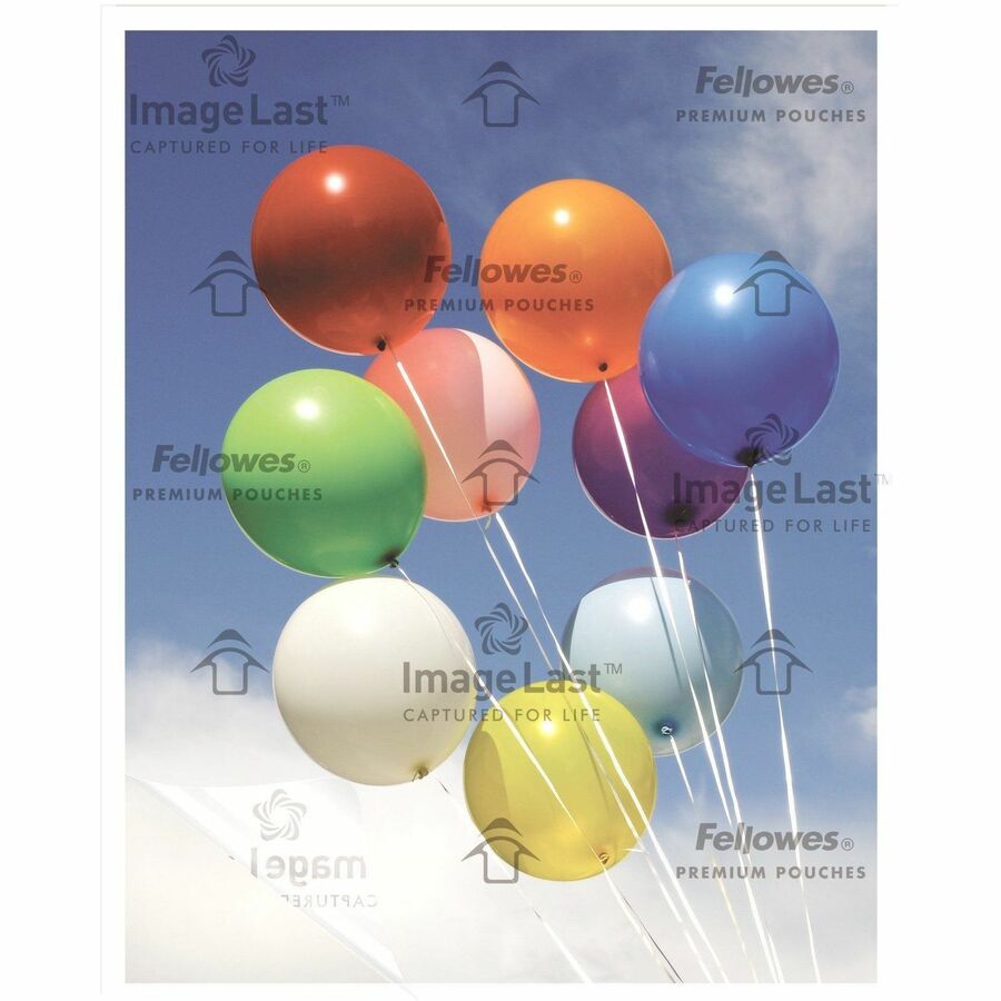 Fellowes 3mil Glossy Laminating Pouches - Sheet Size Supported: Letter - Laminating Pouch/Sheet Size: 9" Width x 3 mil T