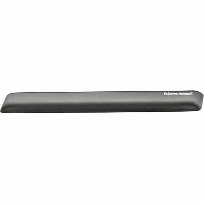 Fellowes Microban Protection Wrist Support - 0.56" Height x 18.38" Width x 2.75" Depth - Graphite - Gel, Polyester - 1 E