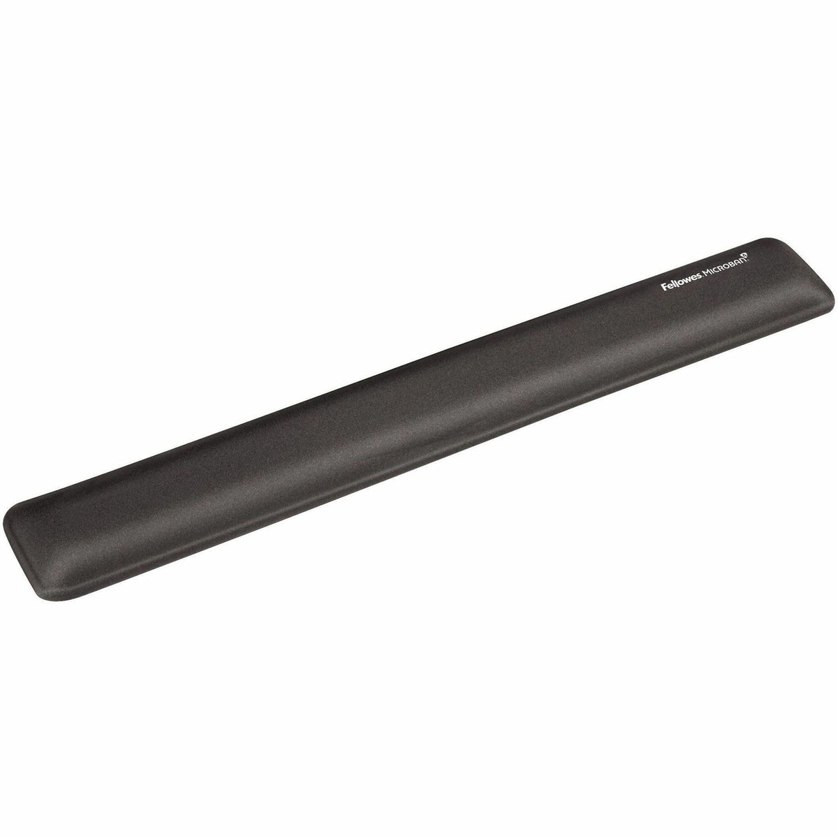Fellowes Microban Protection Wrist Support - 0.56" Height x 18.38" Width x 2.75" Depth - Graphite - Gel, Polyester - 1 E