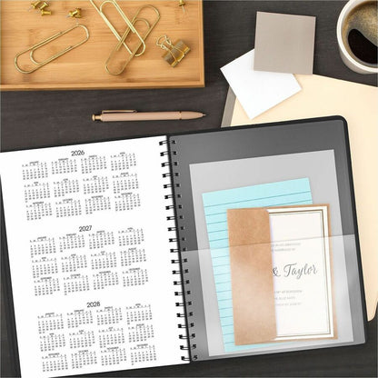 At-A-Glance 2-Person Appointment Book - Julian Dates - Daily - 1 Year - January 2027 to December 2027 - 7:00 AM to 8:00 