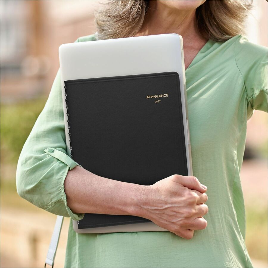 At-A-Glance 2-Person Appointment Book - Julian Dates - Daily - 1 Year - January 2027 to December 2027 - 7:00 AM to 8:00 