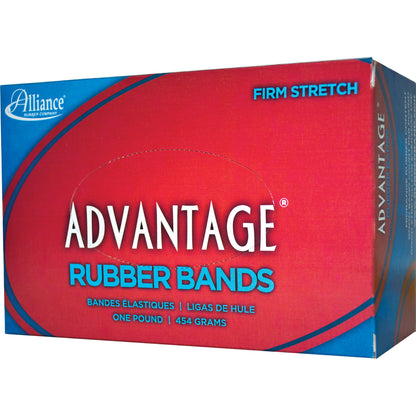 Alliance Rubber Advantage Rubber Bands - Size: #54 - Stretchable, Elastic - Natural Crepe - 1 Box
